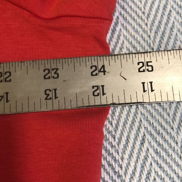 Talbots women’s 2XP Orange touch of Coral 100% cotton Used Pit to PIT 24 1/4" U - Picture 7 of 13